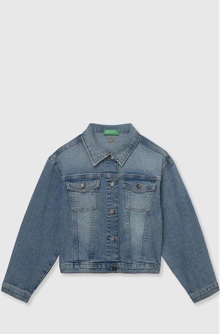 Oversized fit denim jakna