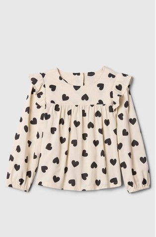 Majica dugih rukava za djecu djevojčice