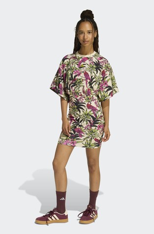adidas x FARM Rio short-sleeved dress