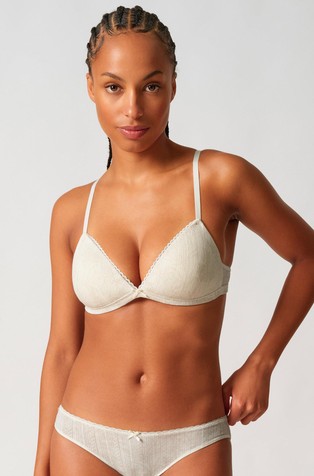 Night In Skiny 02 padded triangle bra