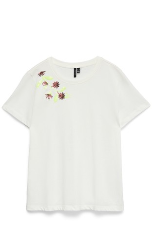 VMGLOW T-shirt with flower print