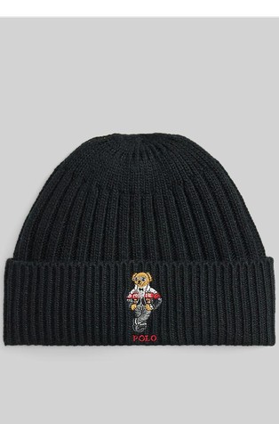 Polo Bear Knit Beanie