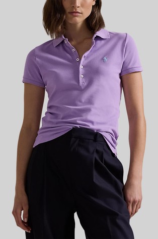 Slim fit polo majica od rastezljivog pamuka