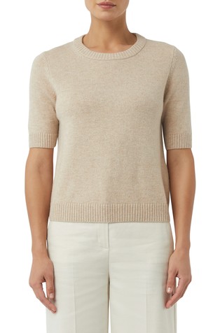 Pletena majica od mješavine vune