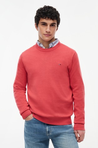 Slim Cotton Knit Jumper