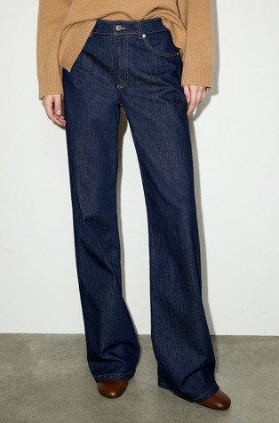 Loose fit jeans hlače i odgovarajuća shopper torba