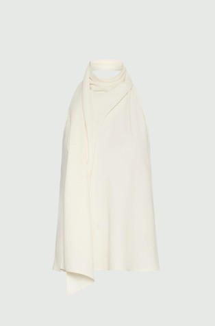 Art. 365 top od envers satena s drapiranim ovratnikom