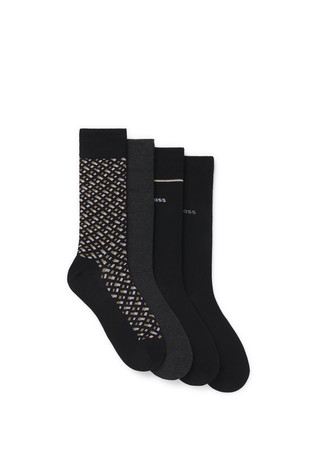 Paket od 4 para čarapa od mješavine pamuka