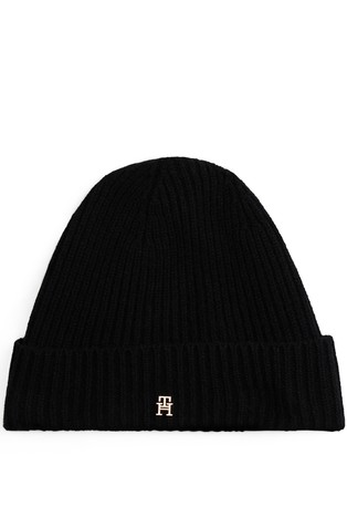 Rebrasto pletena kapa od kašmira