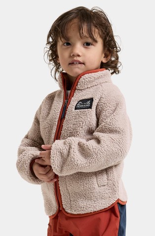 Gibbs unisex pulover od kovrčavog flisa s povišenim ovratnikom