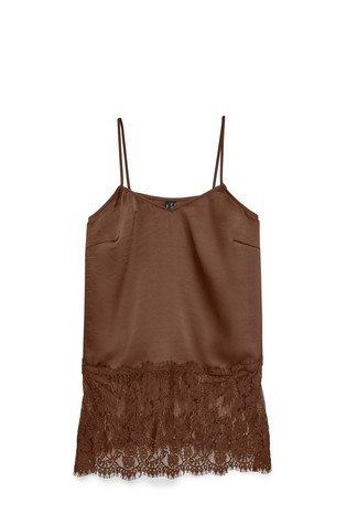VMOLLIE Long top with lace insert