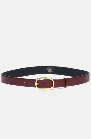 Leather belt
