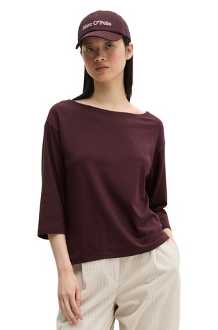 Loose T-shirt in modal blend