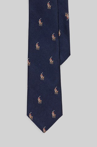 Polo Pony Silk Tie
