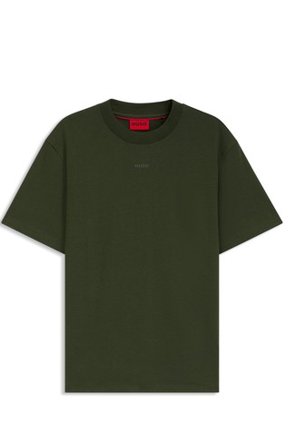 Relaxed fit pamučna logo majica kratkih rukava