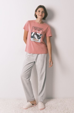 Pingu short cotton pyjamas
