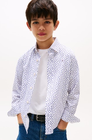 Pamučna košulja s uzorkom