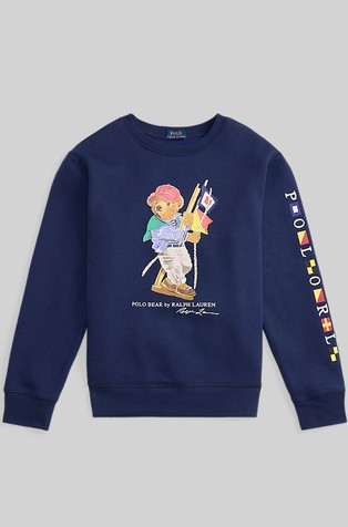 Polo Bear Fleece Sweatshirt