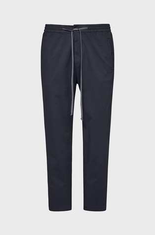 Jogpants in structured cotton