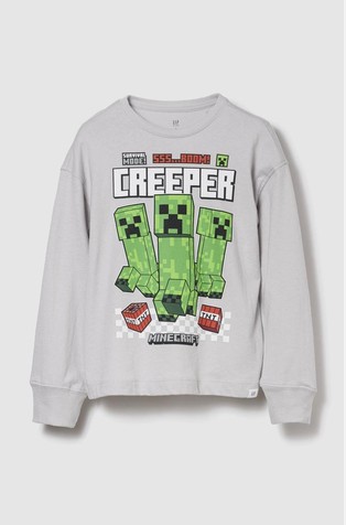 GapKids | Minecraft majica dugih rukava za dječake