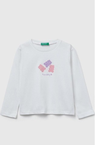 Pamučna majica dugih rukava s otiskom