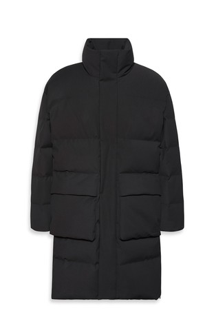 Relaxed fit duga jakna punjena paperjem