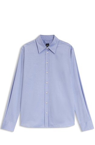 Regular-fit shirt in Oxford cotton