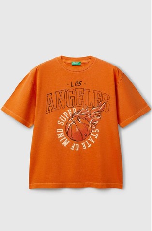 Majica s otiskom sprijeda i straga