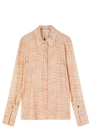 Patterned viscose shirt