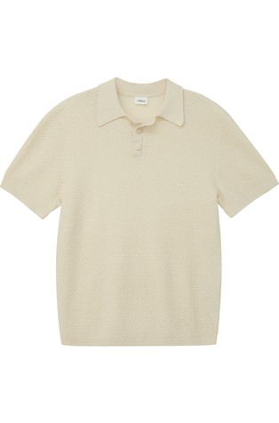 Lagana pletena polo majica od mješavine pamuka