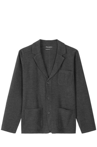 Regular fit sako od mješavine vune