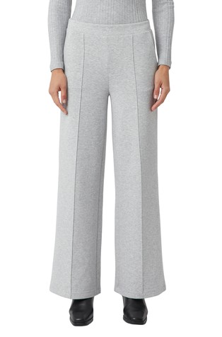 Hlače s elastičnim strukom i širokim nogavicama