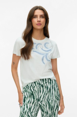 VMGLOW T-shirt with flower print