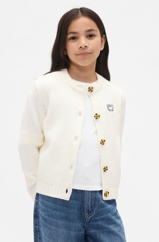 Gap logo kardigan za djevojčice