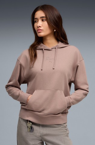 Essentials logo pulover s kapuljačom