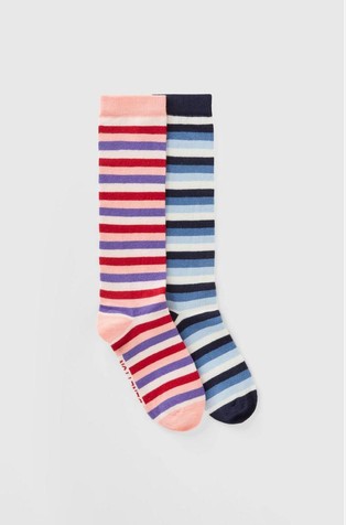 Paket od 2 para dokoljenki sa žakard uzorkom