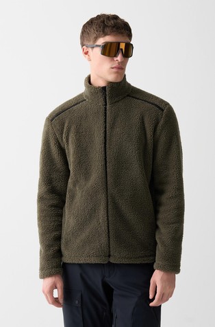 Skijaški pulover od kovrčave tkanine