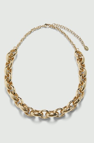 Metal chain choker