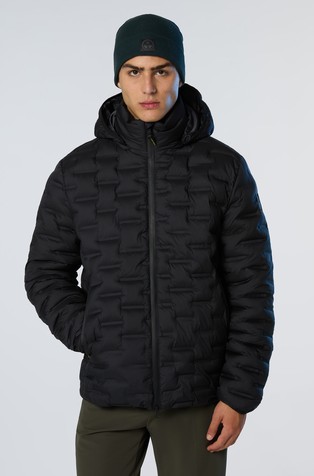 Prošivena jakna s kapuljačom