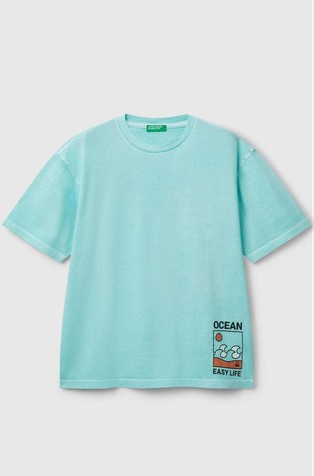 Majica s otiskom sprijeda i straga