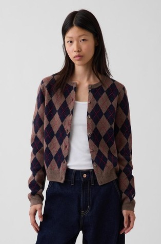 CashSoft cropped ženski kardigan