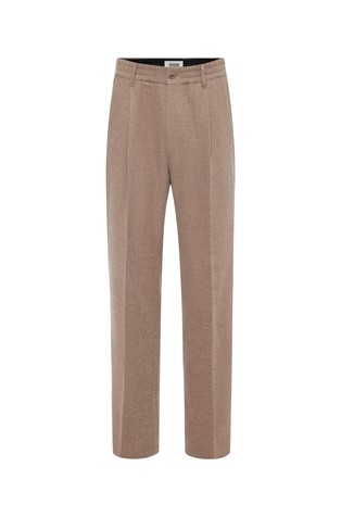 Regular fit chino hlače od mješavine viskoze