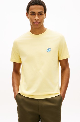 Logo Embroidery Jersey T-Shirt