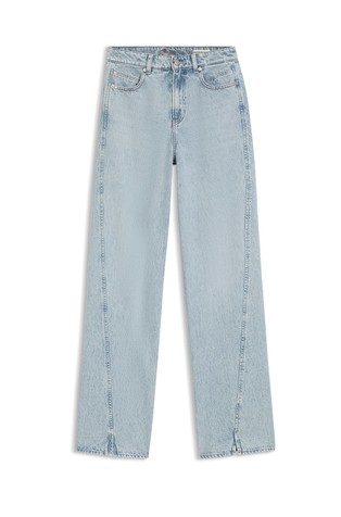 High-rise wide-leg jeans