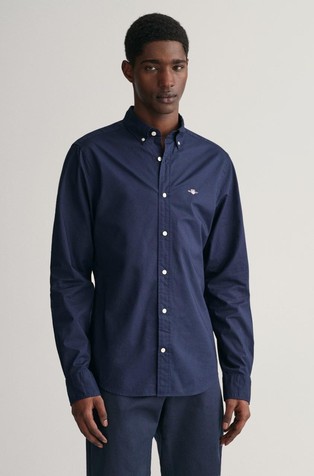 Slim Fit Cotton Poplin Shirt