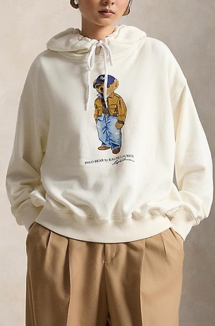 Polo Bear pulover s kapuljačom i flisiranom unutrašnjošću
