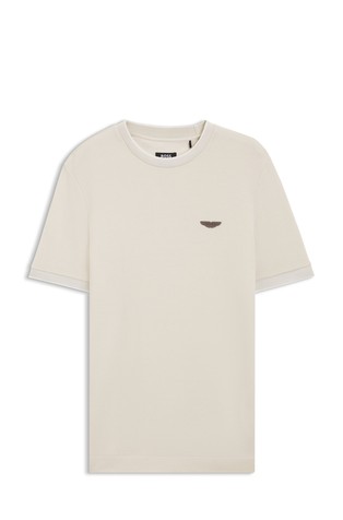 BOSS x Aston Martin majica kratkih rukava od vune i pamuka