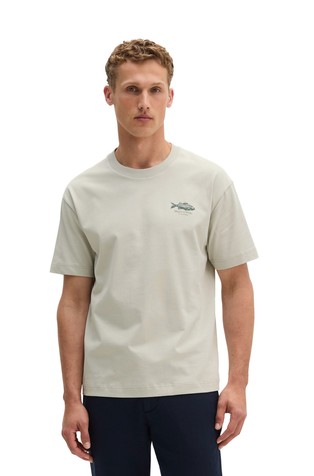 T-shirt loose with back print
