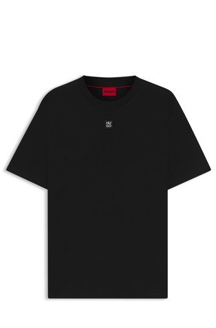 Regular fit pamučna majica s logotipom