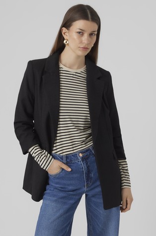 VMFRIDA regular fit blazer with 3/4 sleeves